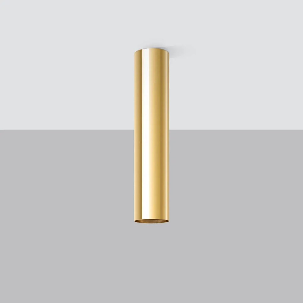 Lampada da soffitto GU10 in acciaio Oro LAGOS 30