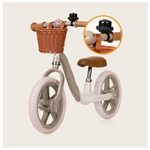 Lionelo - Bicicletta senza pedali ALEX PLUS beige