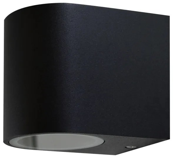 Applique da esterno BOSTON 1xGU10/10W/230V IP44 nero