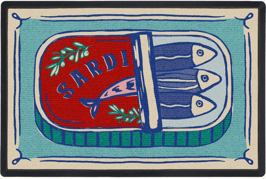 Zerbino lavabile Tin Fish