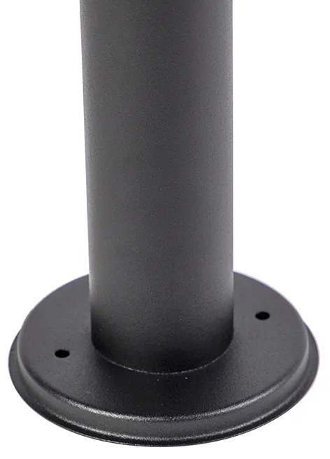 Lampada da esterno intelligente nera 50 cm IP44 con Wi-Fi ST64 - Gleam