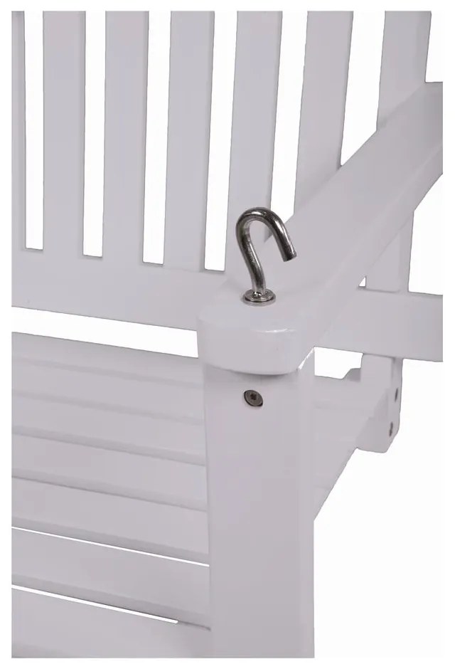 Altalena da giardino in legno bianco Augusta - Garden Pleasure