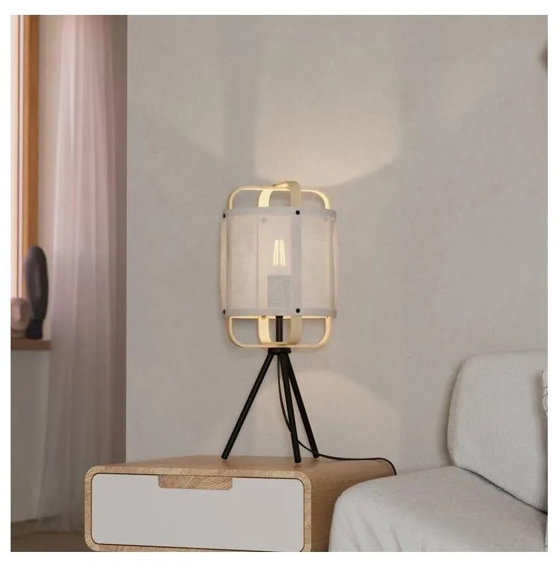 Eglo 43934 - Lampada da tavolo SURFLEET 1xE27/40W/230V