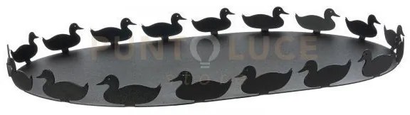 Vassoio duck nero