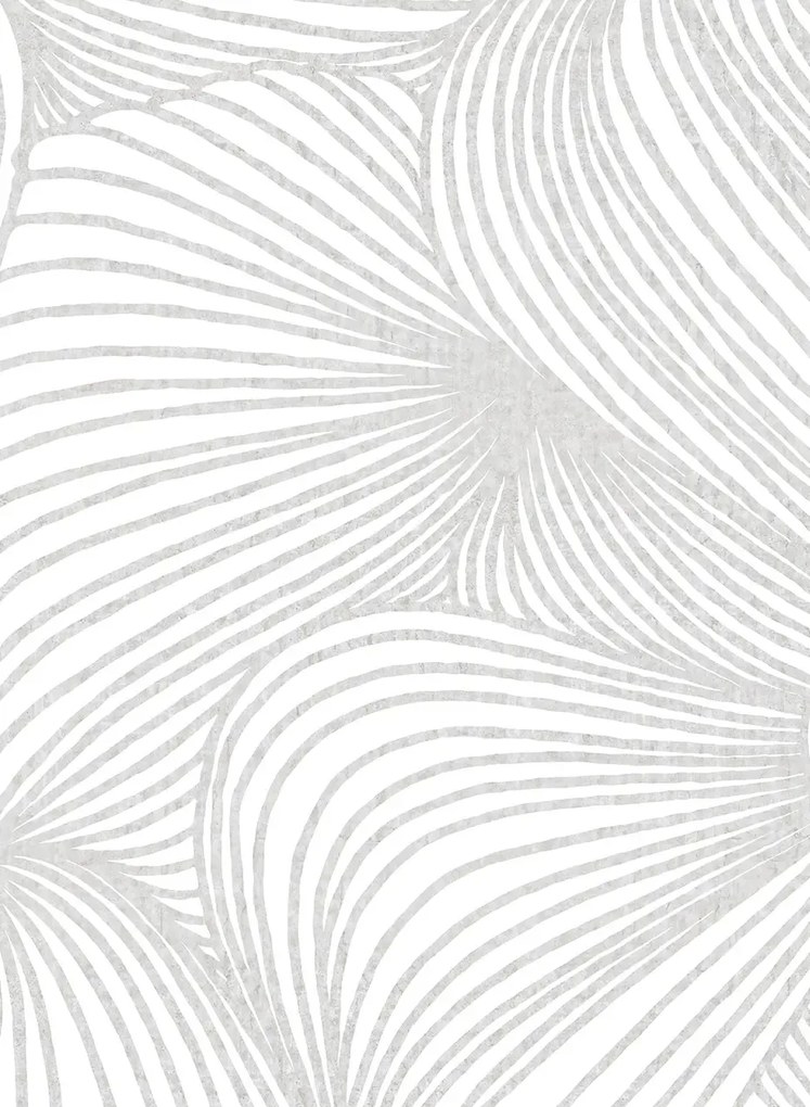 Rebel Walls Carta da parati panoramica Opulence Lines - Grey