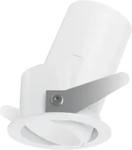 Quark faretto da incasso led cob 9 w 25° 950 lm 3000 k d.5,85cm bianco