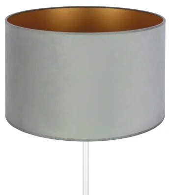 Duolla - Lampada da tavolo ROLLER 1xE14/15W/230V diametro 20 cm luce verde/oro
