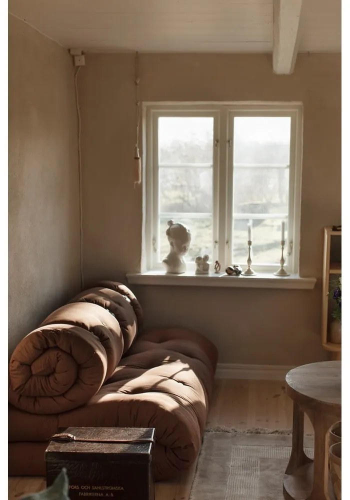 Divano variabile Lino Beige Buckle Up - Karup Design