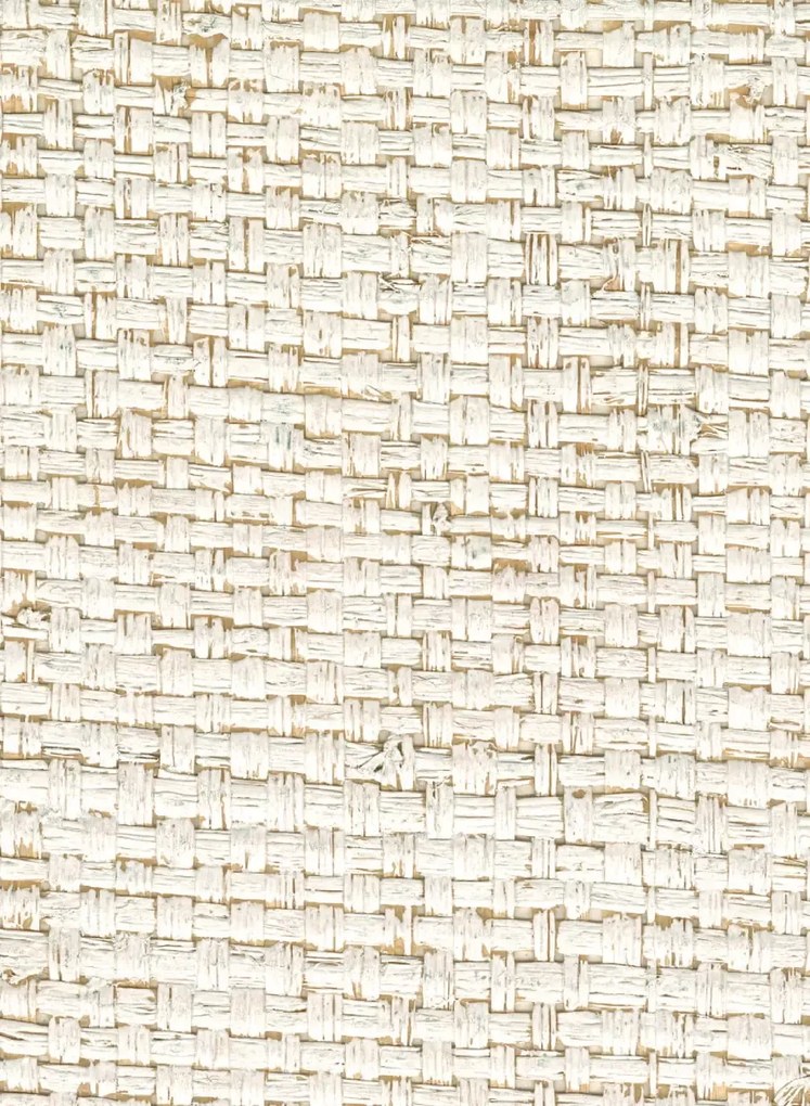 CMO Paris Tapete Raphia Maille - Blanc