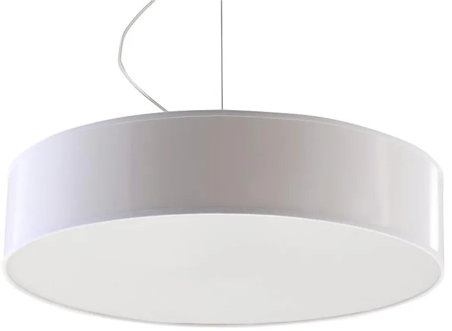 Lampadario a sospensione con filo ARENA 45 3xE27/60W/230V bianco
