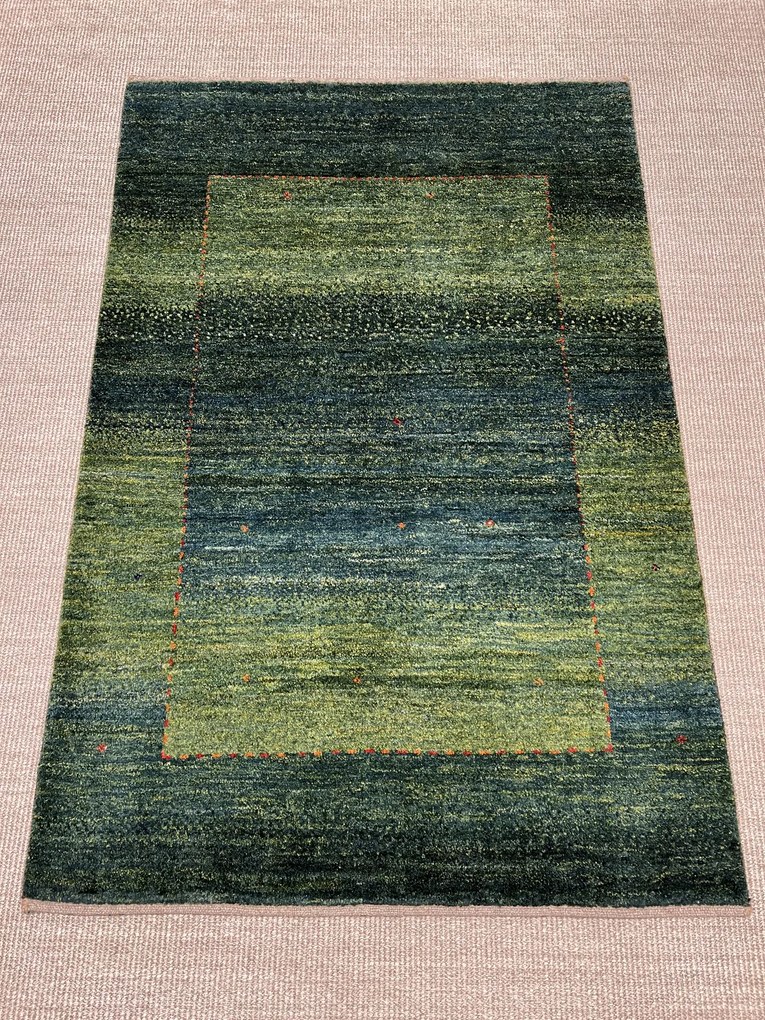 Gashguli Tappeto persiano 150 x 100 Verde (Iran) Annodato A Mano