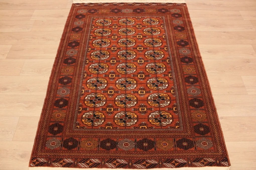 Turkmen Tappeto orientale 140x200 (Afghanistan) Annodato A Mano