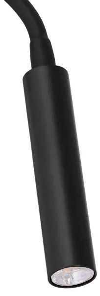 Lampada flessibile ARDEN 1xG9/8W/230V nera