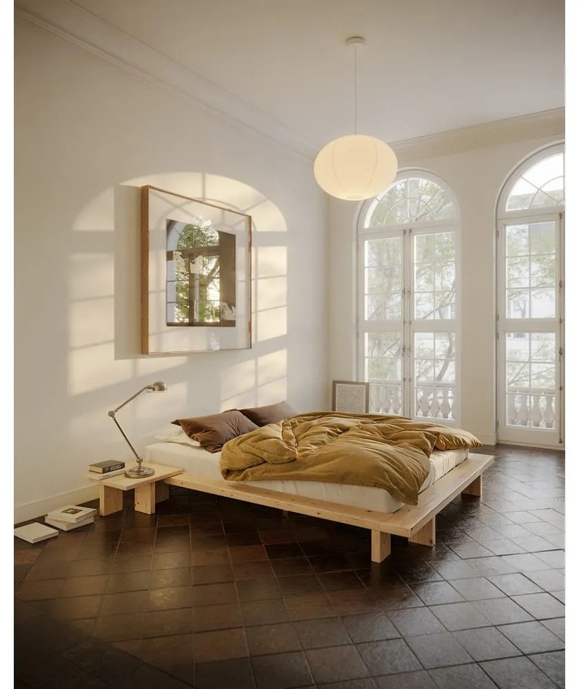 Comodino marrone in pino massiccio Japan – Karup Design