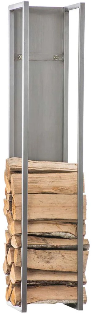 Porta Legna Da Ardere Spark: Eleganza E Funzionalità İn Uno / Edelstahl / 80 C