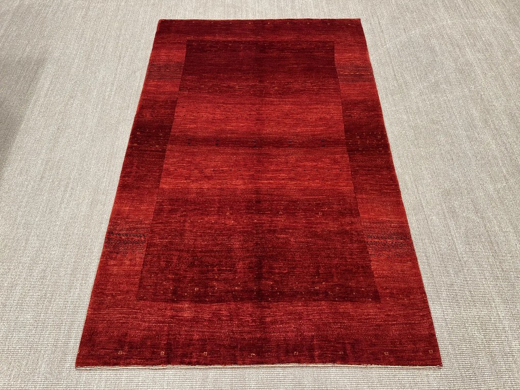 Loribaft Tappeto persiano 150x230 Rosso (Iran) Annodato A Mano