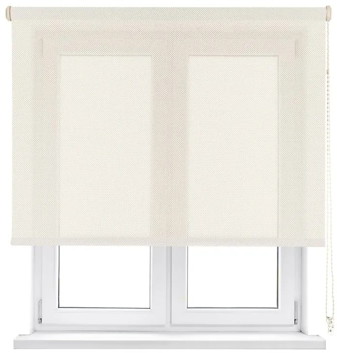 Tenda a rullo screen Amara 5% beige lino 135x250 cm