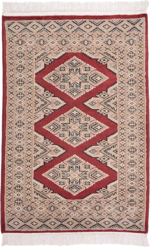 Bokhara Tappeto 90x60 (Pakistan) Annodato A Mano