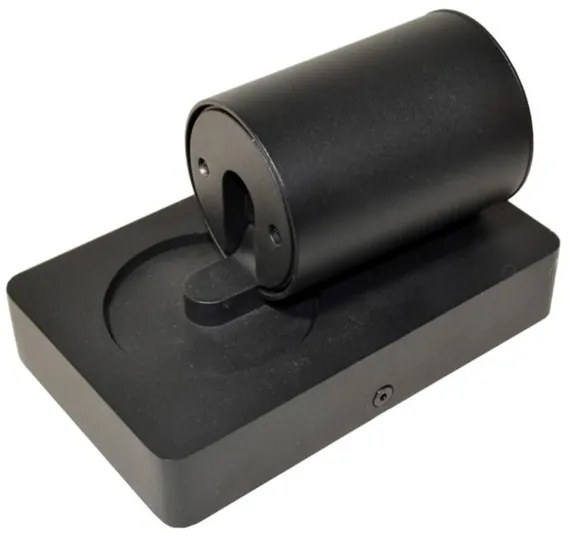 Faretto da parete TAFT 1xGU10/30W/230V USB nero