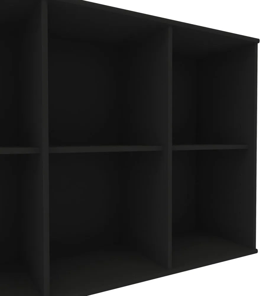 Scaffale modulare nero 136x69 cm Mistral Kubus - Hammel Furniture