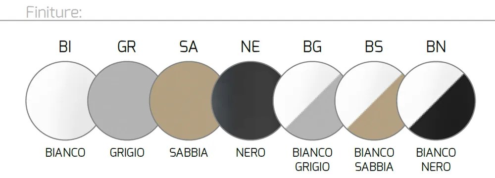 Plafoniera Moderna Rett. 2 Moduli Wally Metallo Grigio 2 Luci 2G11 52Cm