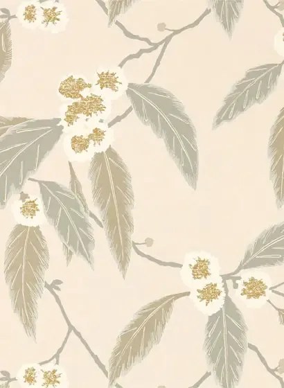 Harlequin Carta da parati Coppice - Powder/ Truffle/ Gilver