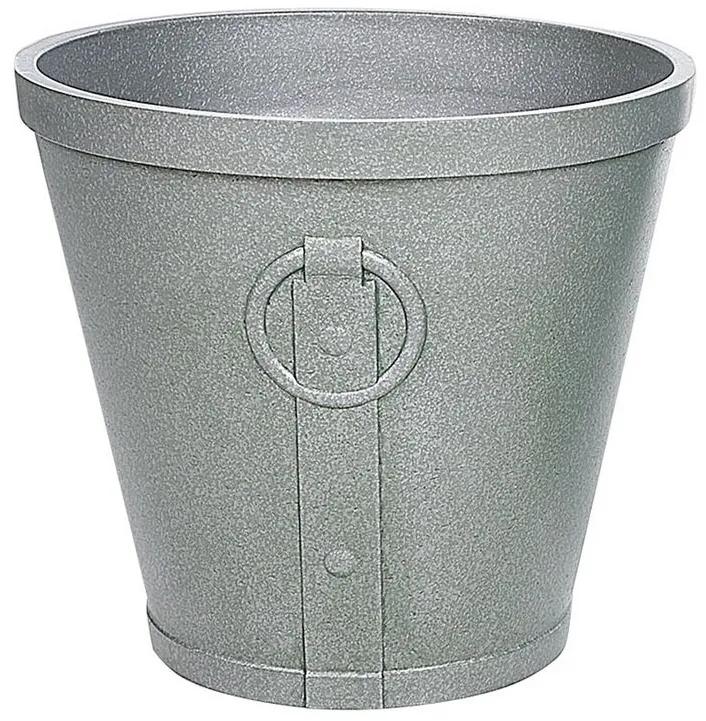 Vaso argilla grigio ⌀ 41 cm VARI Beliani