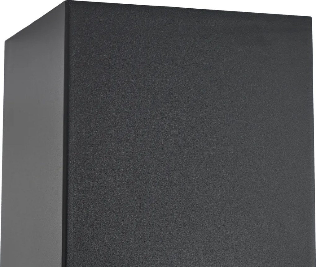 Faretto moderno da superficie nero con LED dimmerabile - Dionysos