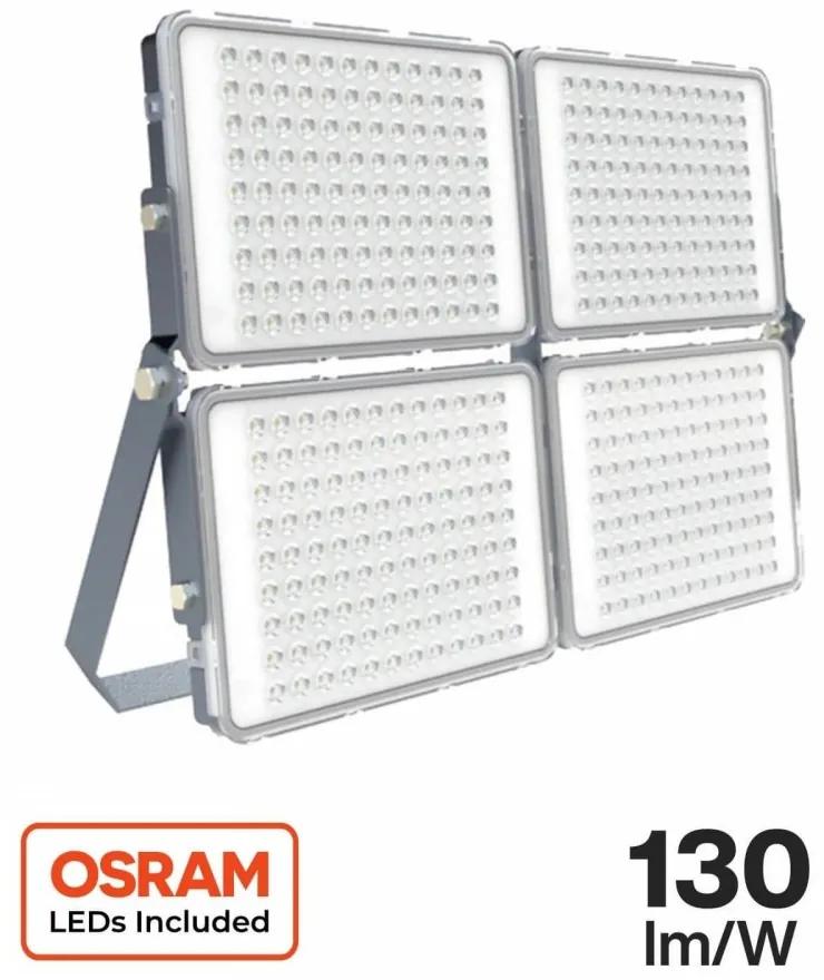 Faro LED 400W Modulare, OSRAM LED Colore  Bianco Naturale 4.000K