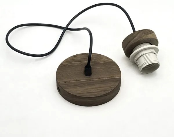 Brilagi - LED Lampadario a cavo ANTHONY 1xE27/60W/230V rovere/noce/bianco