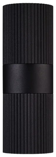 Nordlux - Applique da esterno KYKLOP 2xGU10/25W/230V IP54 nero