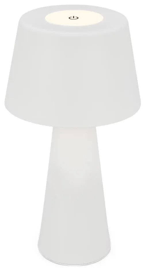 Brilo - Lampada da tavolo per esterni LED dimmerabile e ricaricabile LED/3,5W/5V IP44 bianco
