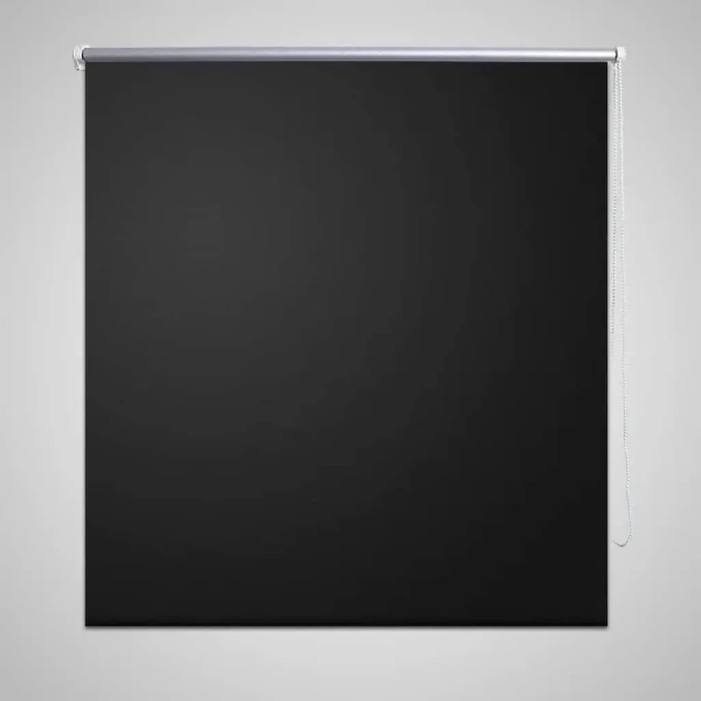 Tenda A Rullo Oscurante 80 X 230 Cm Nera /