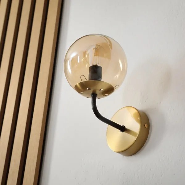 Brilagi - Lampada da parete MALIVA 1xE14/15W/230V oro