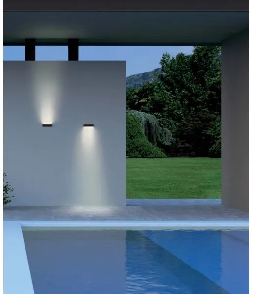 Redo 90395 - LED Applique da esterno OMNIA LED/12W/230V 3000K IP54 marrone