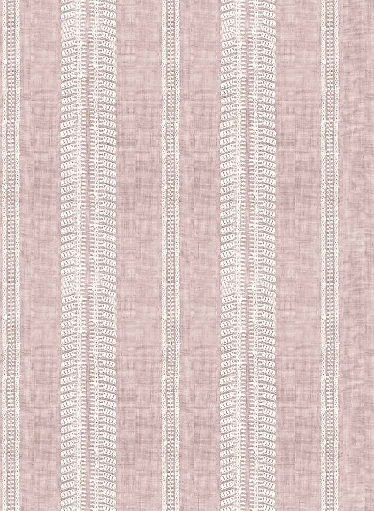 Coordonne Carta da parati Costura - Cava/ Rosa