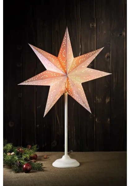 Markslöjd 700119 - Decorazione natalizia ARATORP 1xE14/25W/230V bianco