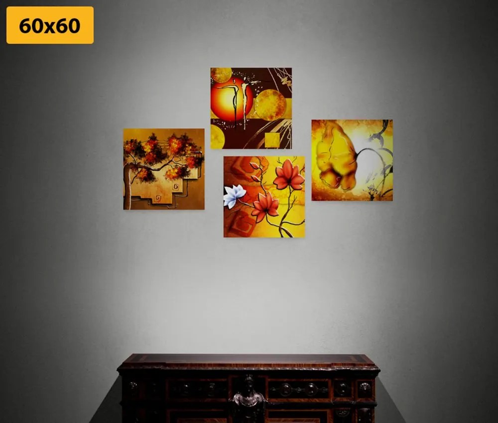 Set di quadri – In stile etnico