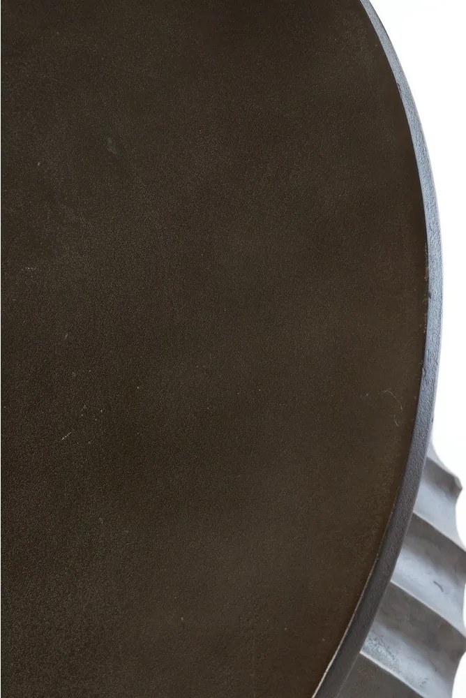 Tavolino rotondo in metallo ø 70 cm Veglia - Light &amp; Living