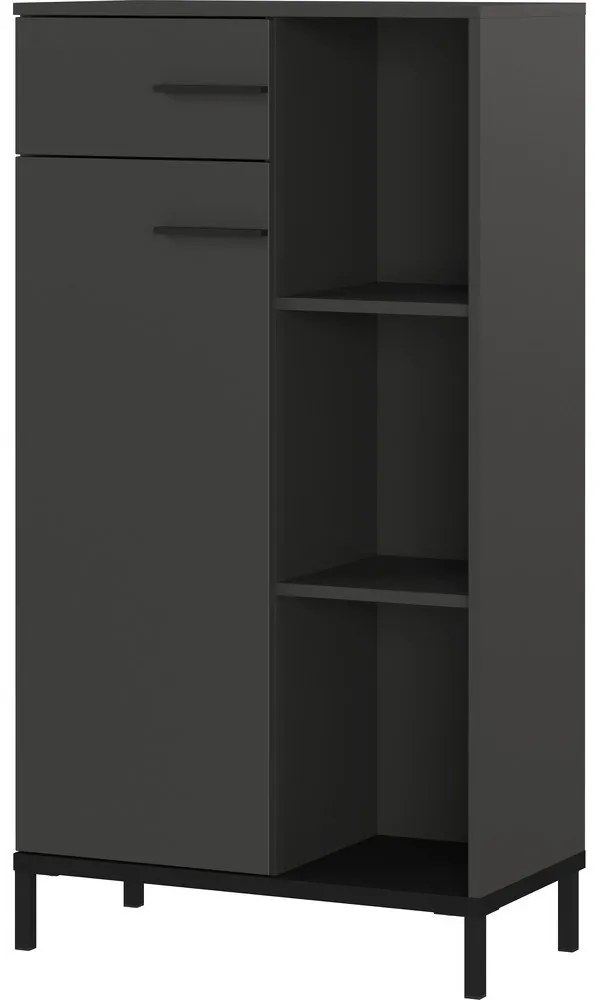 Libreria color antracite 64x120x34 cm Rovigo – Germania