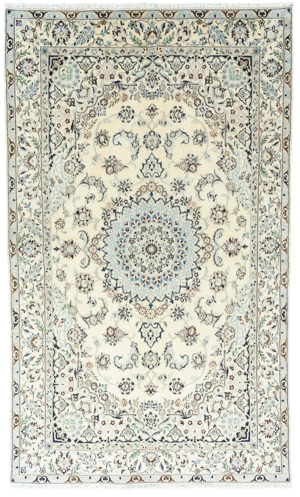 Nain Tappeto persiano 260x150 Beige (Iran) Annodato A Mano