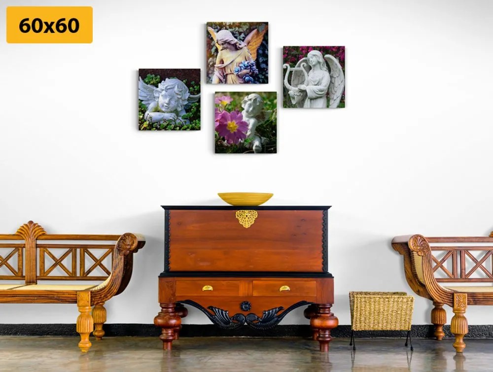 Set di quadri – Tocco di pace celeste