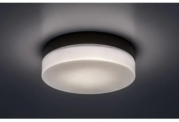 Rabalux 75025-Plafoniera LED da bagno GAELO LED/15W/230V diametro 23 cm nero