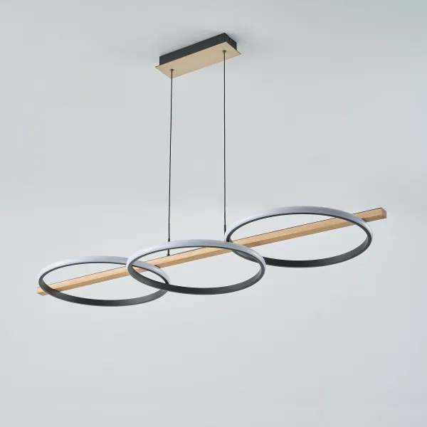 Zuma Line MD3913-3-3BWLT - Lampadario LED su cavo ALMERIA LED/35W/230V