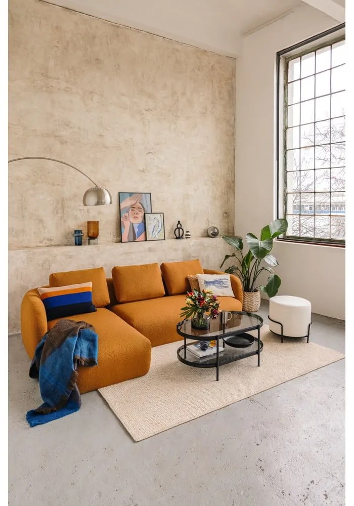 Tappeto color crema 100 x 140 cm Wolly - BT Carpet