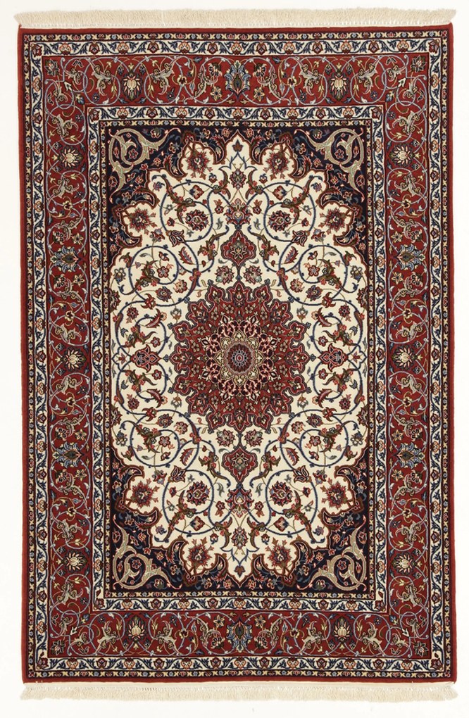 Isfahan Tappeto persiano 110x170 (Iran) Annodato A Mano