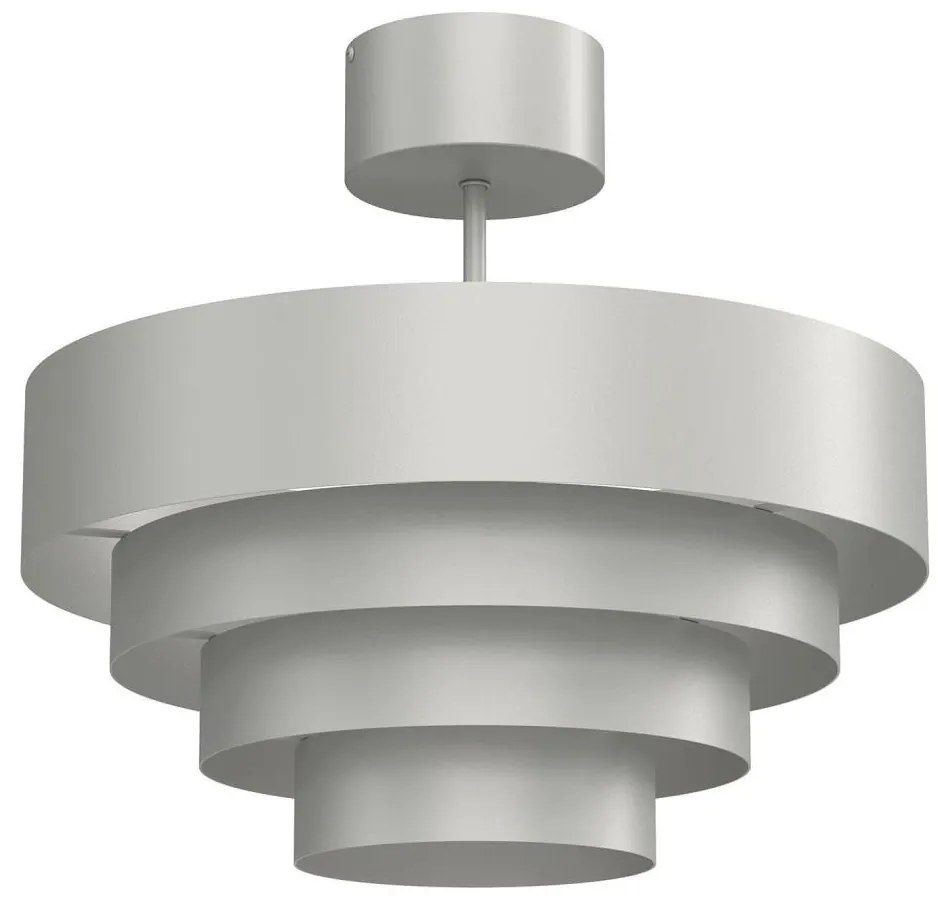 Lampadario a plafone RINGS 1xE27/15W/230V cromo