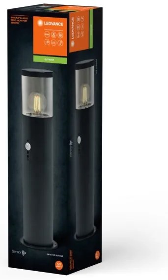Ledvance - Lampada da esterno con sensore EBRO 1xE27/20W/230V IP44