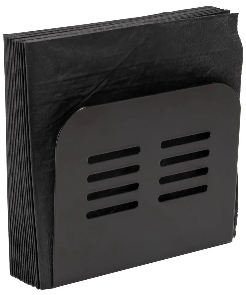 Portatovaglioli nero Black Outdoor Kitchen Baco - Wenko