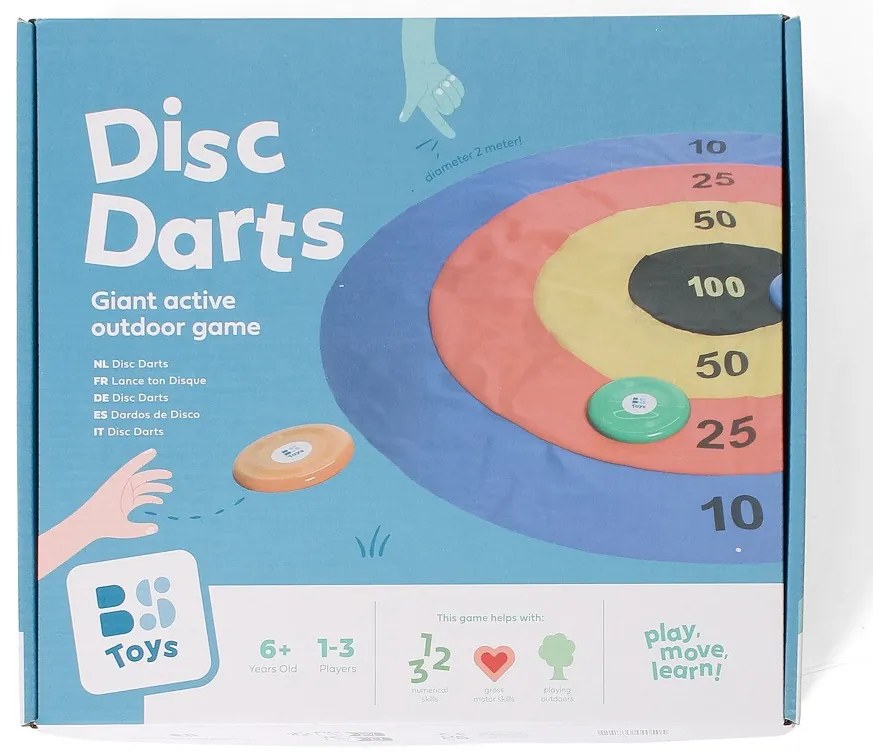 Disc Darts - lancio di dischi su bersaglio colorato